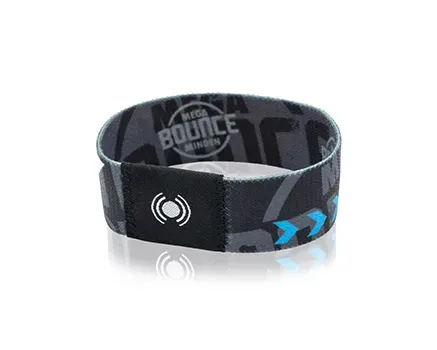 Elastic RFID wristbands