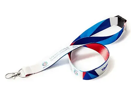 Sustainable lanyards from recycled material