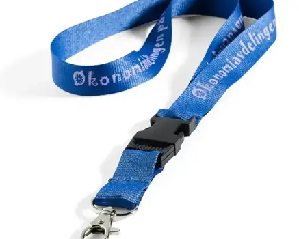 Lanyards with text printed